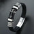 ValorCross Personalised Leather Faith Bracelet-Personalised Bracelet-Auswara