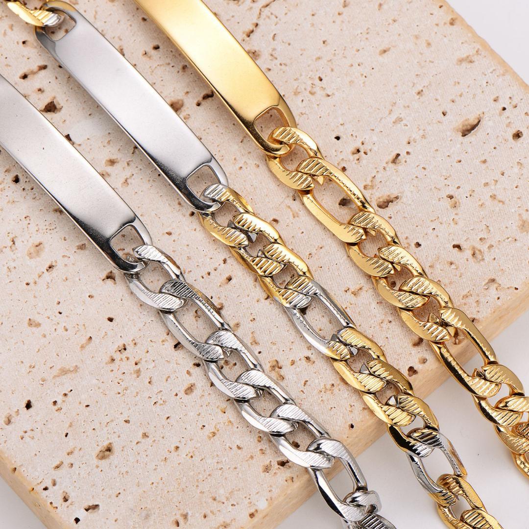 Valora Personalised Link Bracelet-Women Bracelets-Auswara