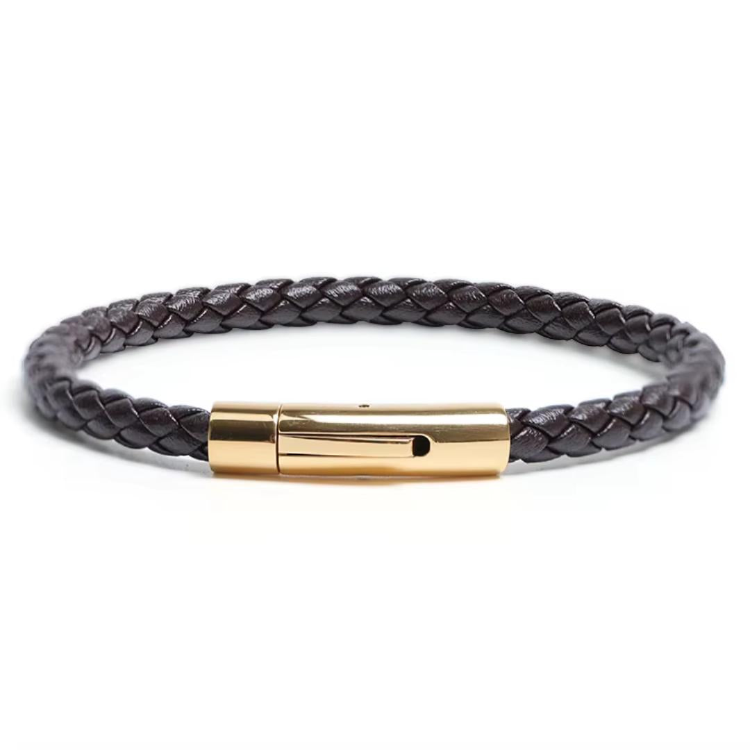 Velora Women Engraved Leather Bracelet-Personalised Bracelet-Auswara