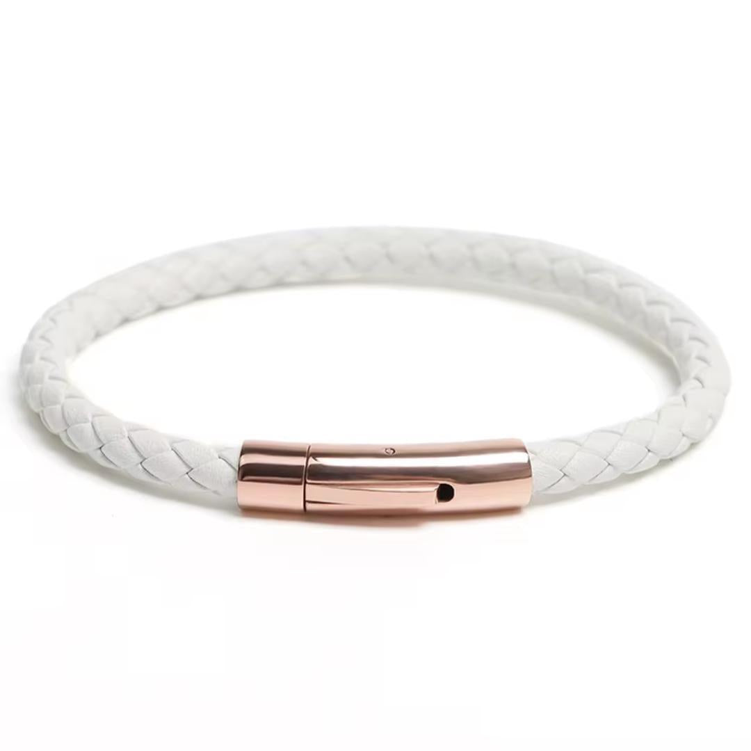 Velora Women Engraved Leather Bracelet-Personalised Bracelet-Auswara