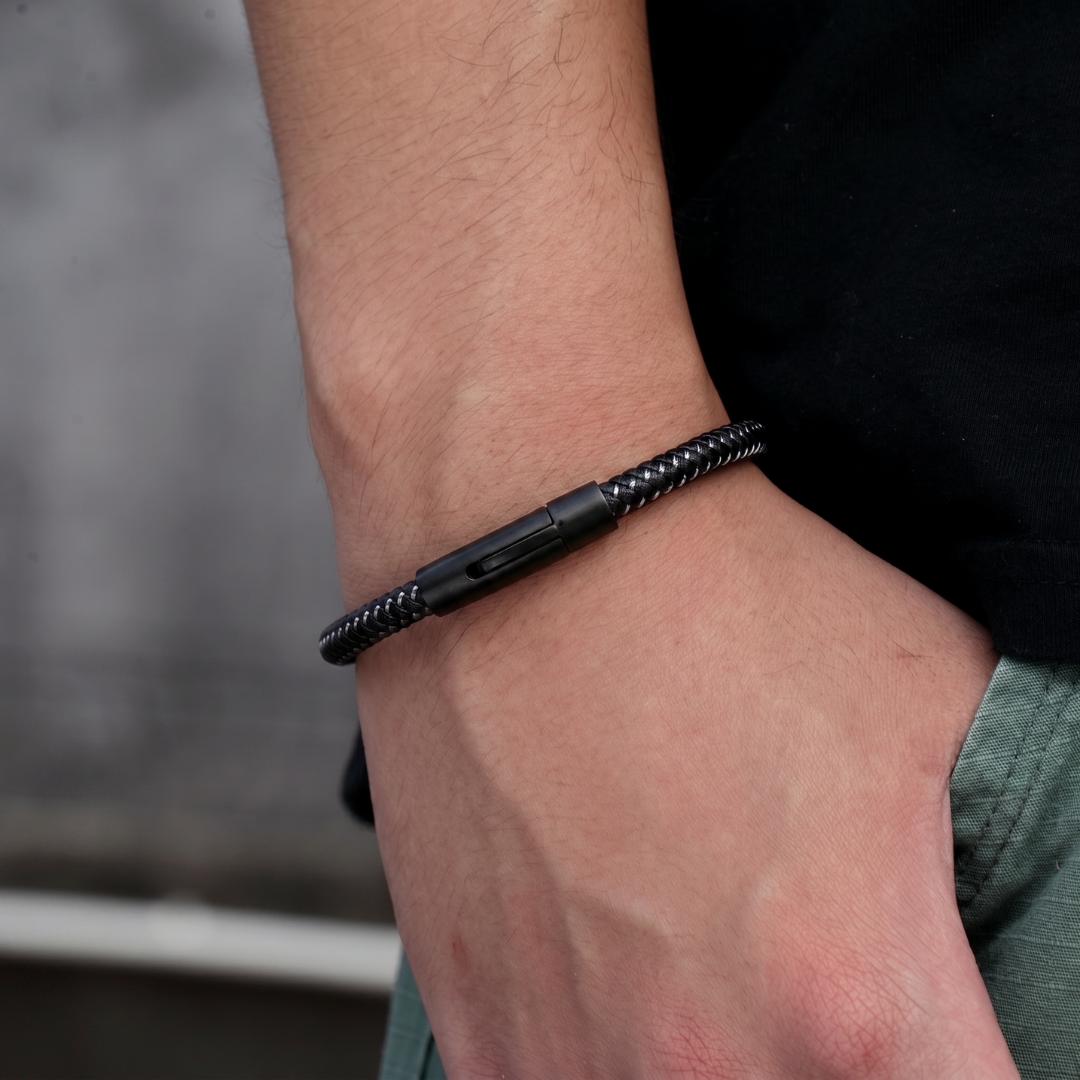 Vertex Weave Personalised Bracelet-Personalised Bracelet-Auswara