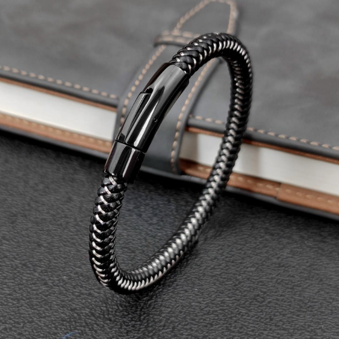 Vertex Weave Personalised Bracelet-Personalised Bracelet-Auswara