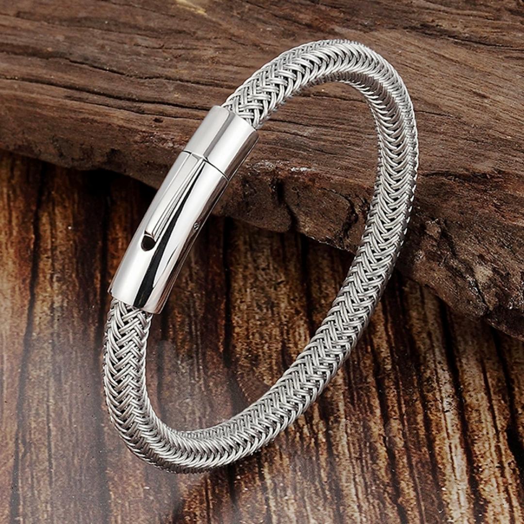 Vertex Weave Personalised Bracelet-Personalised Bracelet-Auswara