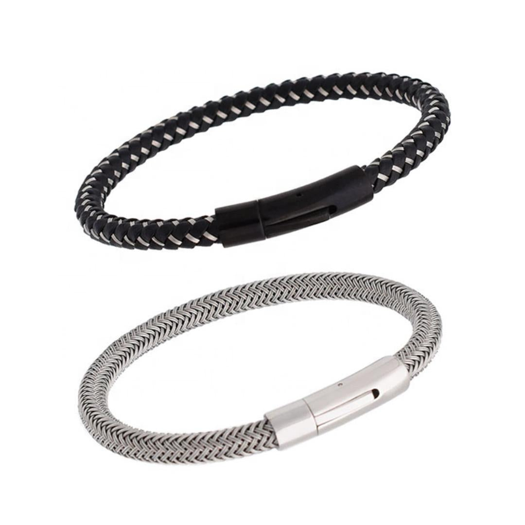 Vertex Weave Personalised Bracelet-Personalised Bracelet-Auswara