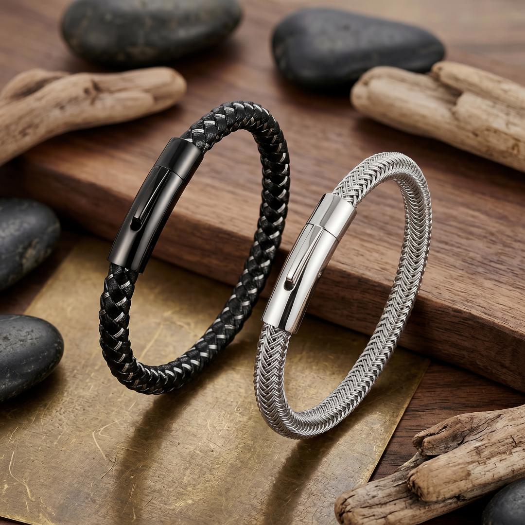 Vertex Weave Personalised Bracelet-Personalised Bracelet-Auswara