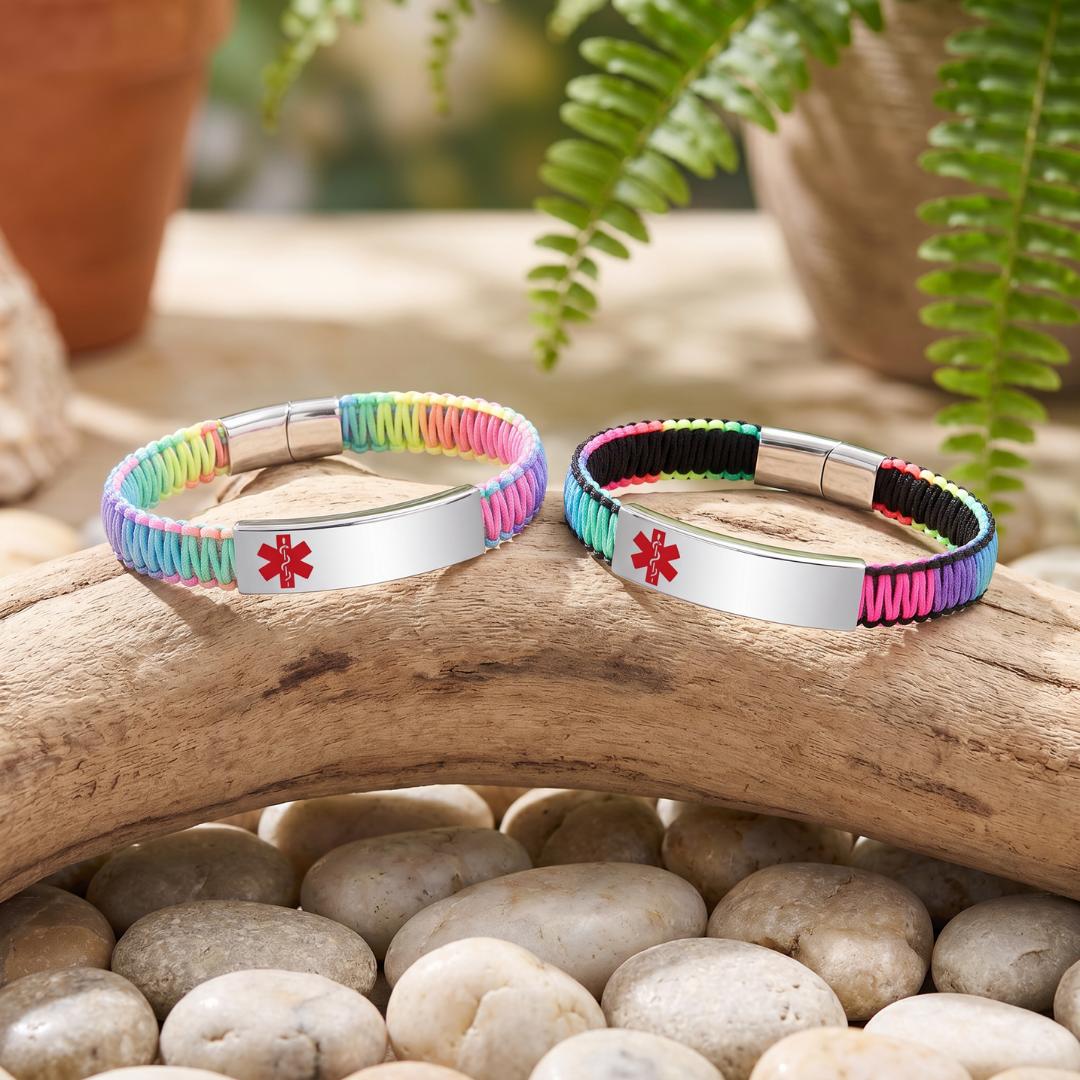 VibeLink Personalised Medical Bracelet-Medical ID Bracelet-Auswara