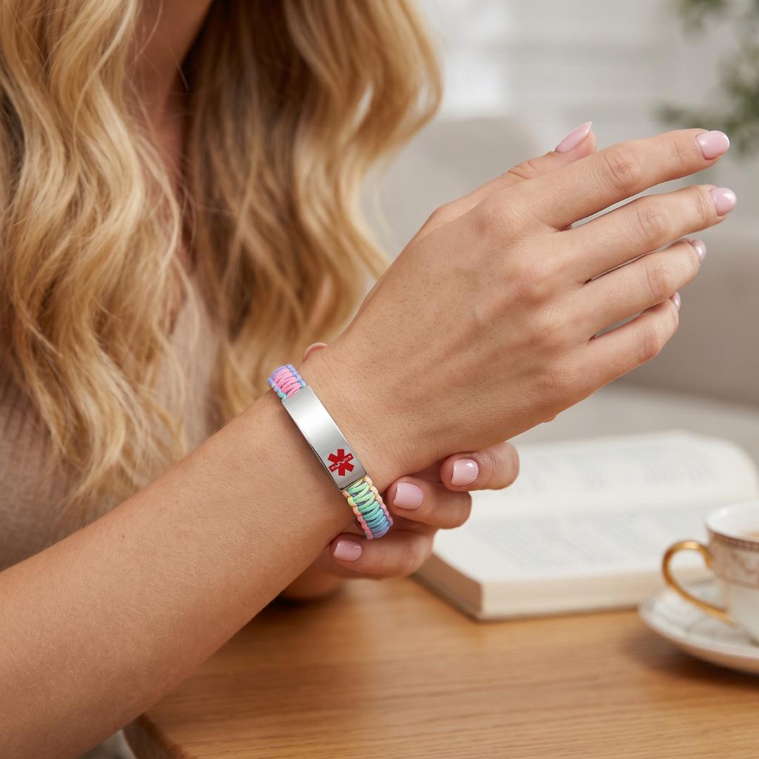 VibeLink Personalised Medical Bracelet-Medical ID Bracelet-Auswara