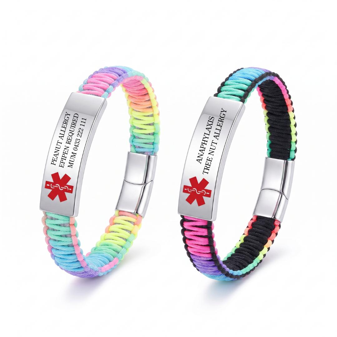 VibeLink Personalised Medical Bracelet-Medical ID Bracelet-Auswara