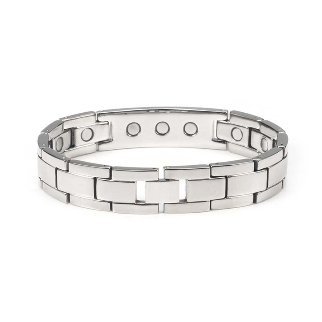 VitalCore Titanium Medical Link Bracelet-Medical ID Bracelet-Auswara