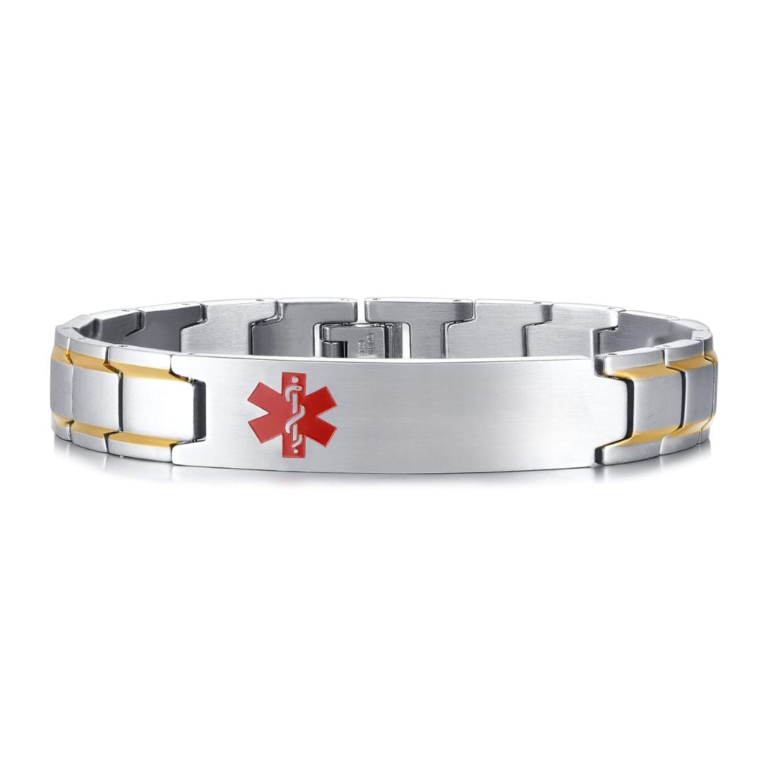 VitalLink Luxe Medical Alert Bracelet-Medical ID Bracelet-Auswara