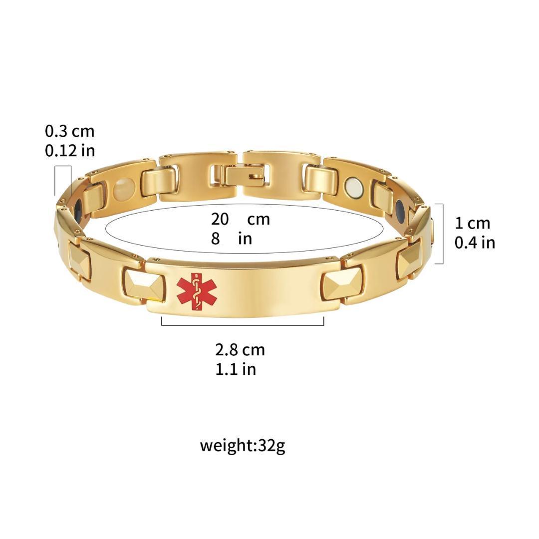 Vitalis Medical Alert Bracelet-Medical ID Bracelet-Auswara