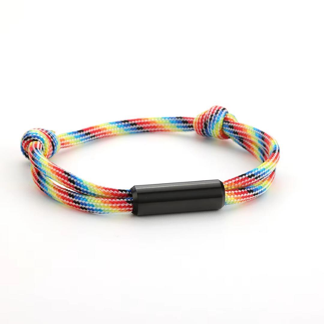 Voyager Personalised Rope Bracelet-Personalised Bracelet-Auswara