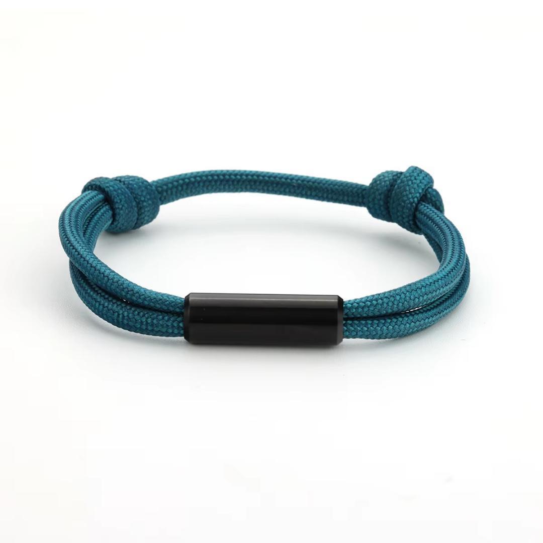 Voyager Personalised Rope Bracelet-Personalised Bracelet-Auswara