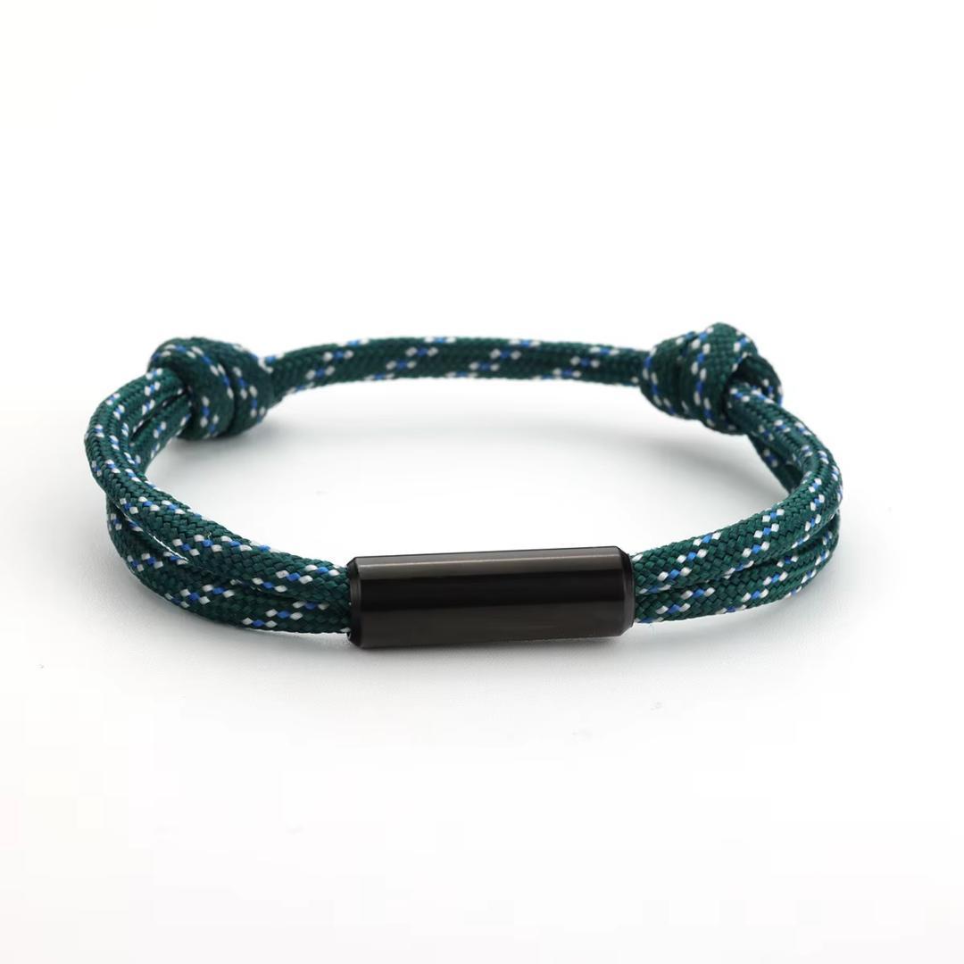 Voyager Personalised Rope Bracelet-Personalised Bracelet-Auswara