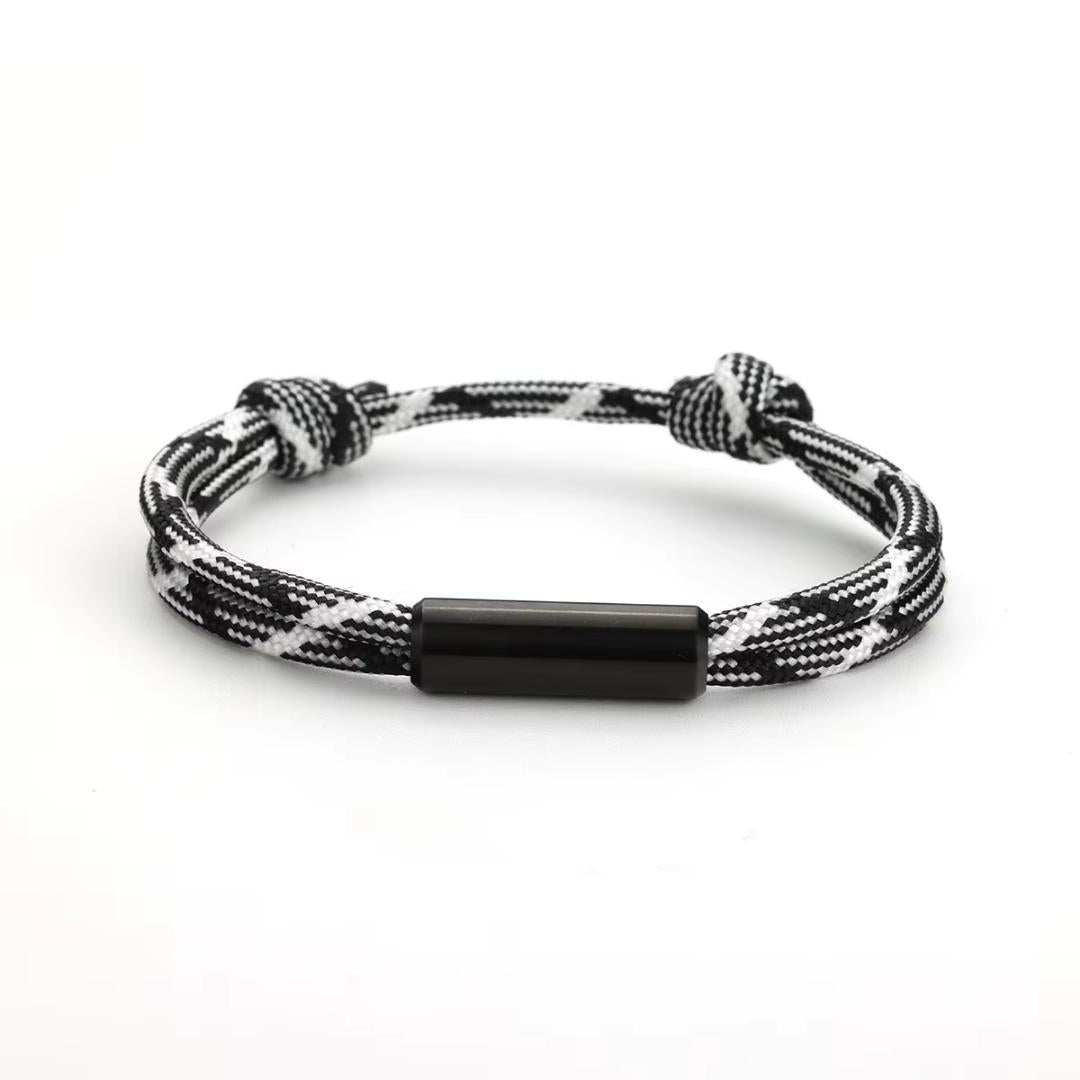 Voyager Personalised Rope Bracelet-Personalised Bracelet-Auswara