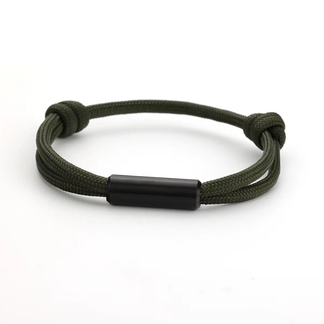 Voyager Personalised Rope Bracelet-Personalised Bracelet-Auswara
