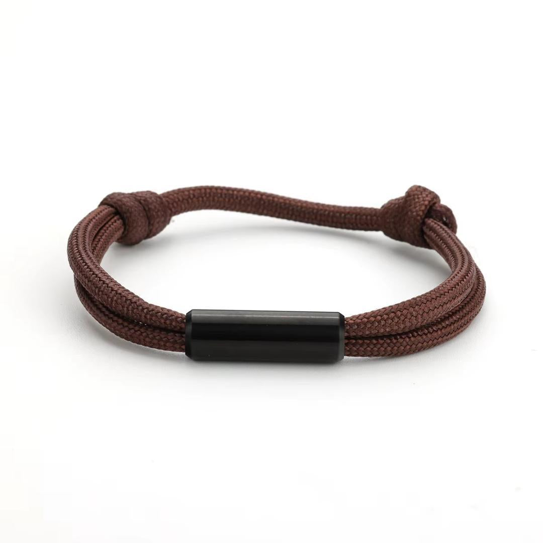 Voyager Personalised Rope Bracelet-Personalised Bracelet-Auswara