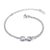 Women Infinity Chain Bracelet-Women Bracelets-Auswara
