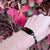 Women's Black Heart Double Chain Medical ID Bracelet-Medical ID Bracelet-Auswara