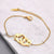 Women’s Partner in Crime Chain Bracelet-Women Bracelets-Auswara