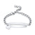 Women’s Personalised Bracelet with Heart Charm-Women Bracelets-Auswara