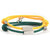 Yellow & Green Personalised Engraved Magnetic Couple Bracelet Set-Couple Bracelet-Auswara