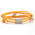 Yellow Personalised Engraved Magnetic Couple Bracelet Set-Couple Bracelet-Auswara