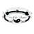 Yin & Yang Couples Bracelets with Magnetic Heart-Couple Bracelet-Auswara