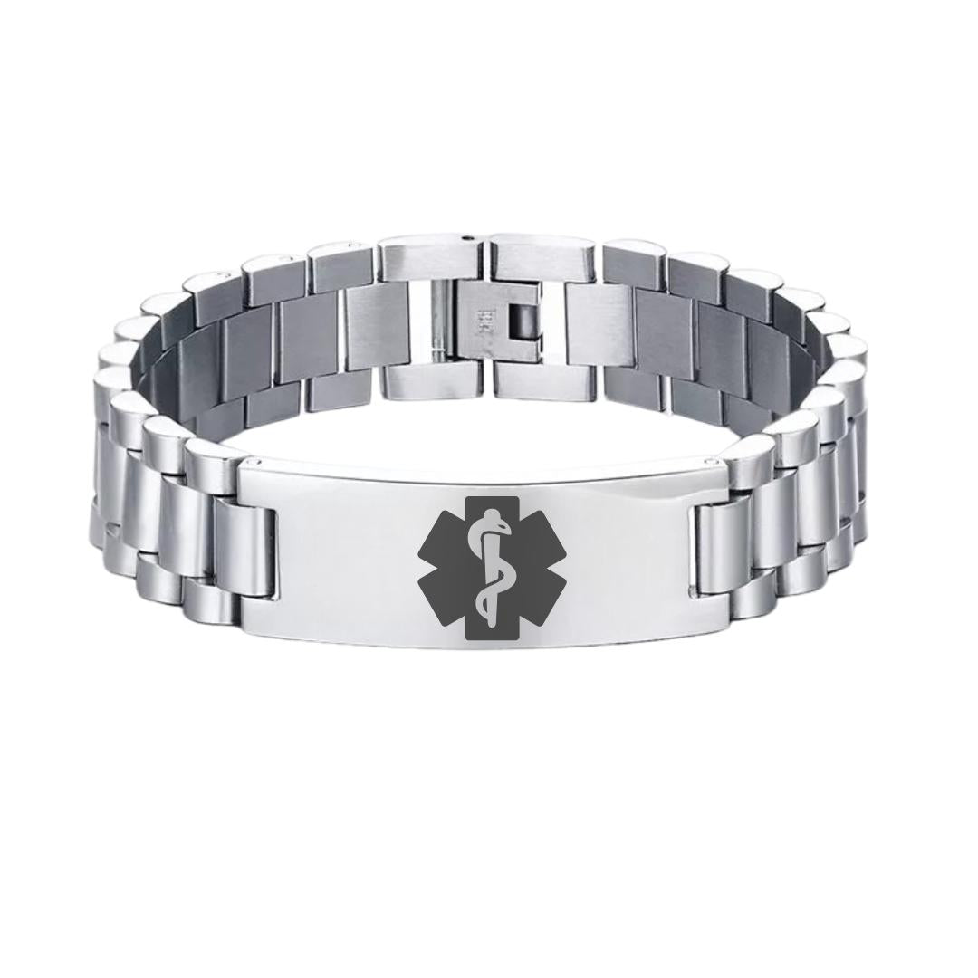 Aussie's Luxe Guardian Medical ID Bracelet-Medical ID Bracelet-Auswara