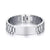 Eternal Elegance Personalised Men's Stainless Steel Bracelet (OLD TEMPLATE)-Personalised Bracelet-Auswara