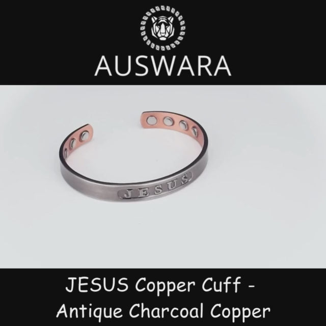 JESUS Copper Cuff – Light-Revealed Edition